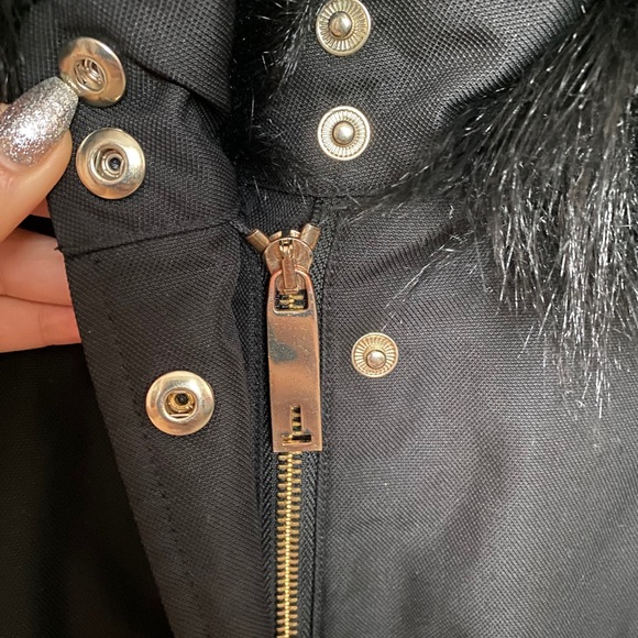 Ted baker - fur hooded jacket - Picture 6 of 7